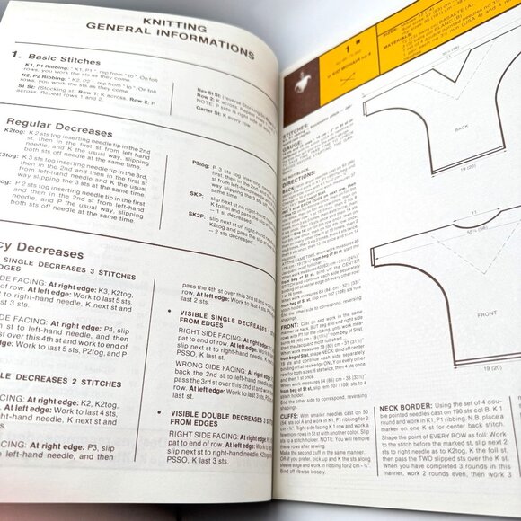 Vtg 83 Phildar Mailles Fashion Knitting Magazine France Mohair Sweaters Cardigan - Picture 13 of 14